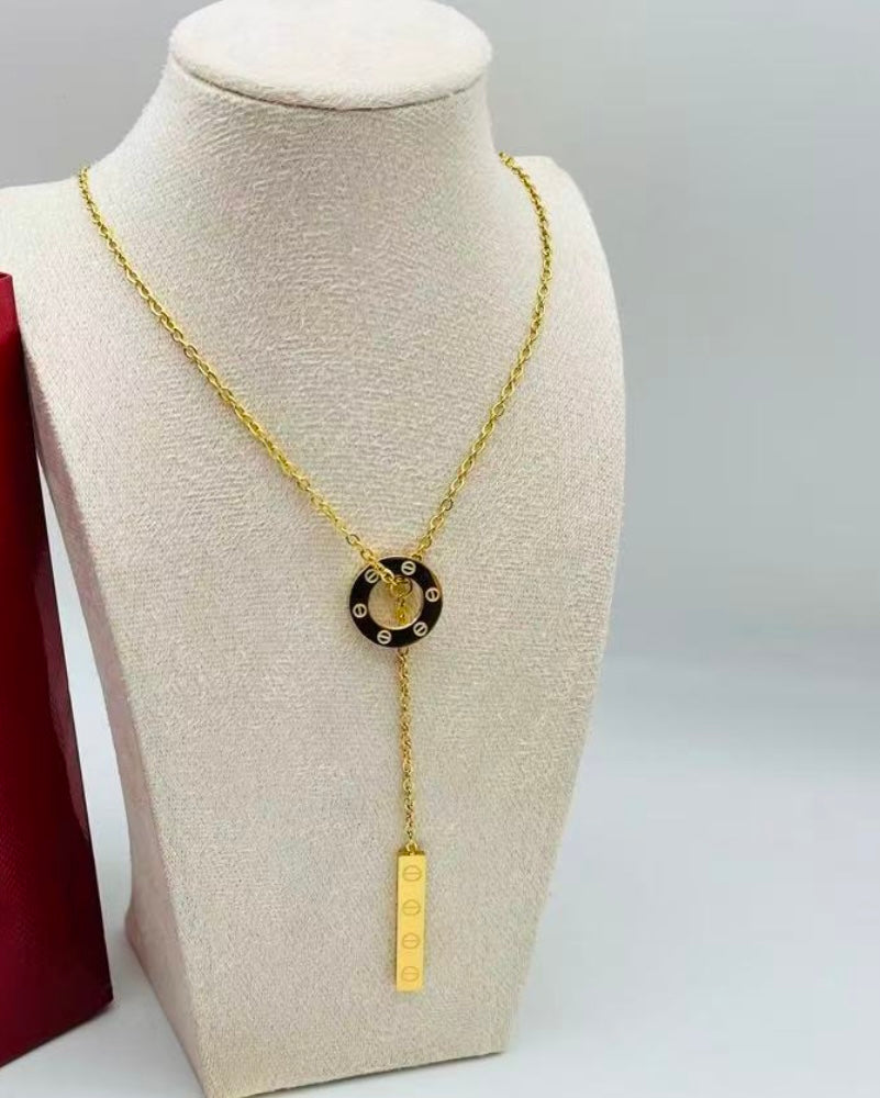 Collier en acier inoxydable set